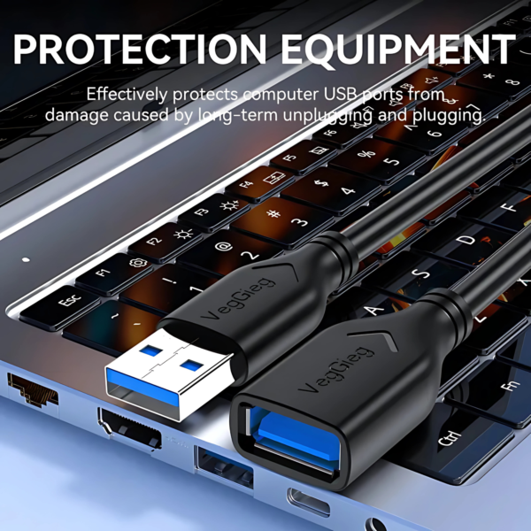 ⁦ كيبل تمديد USB 3.0⁩ - الصورة ⁦3⁩