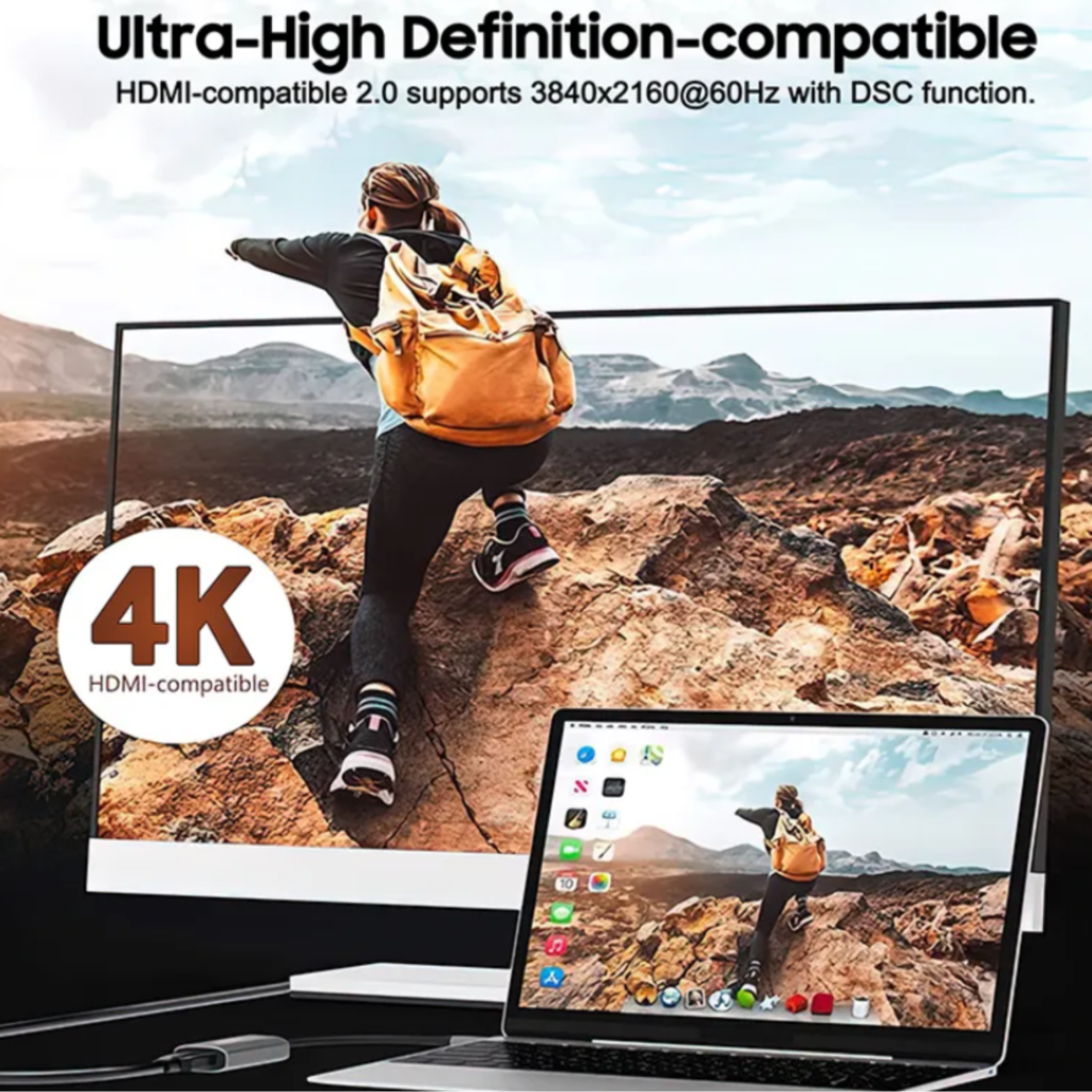 محول تايبسي إلى HDMI بدقة  4K 60Hz
