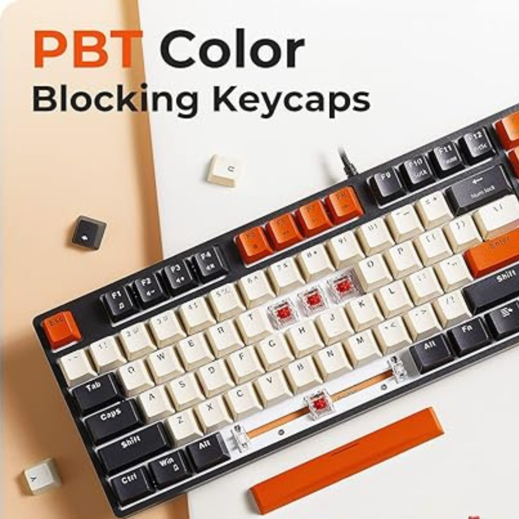 لوحة مفاتيح الألعاب الميكانيكية HAVIT - 89 مفتاحًا