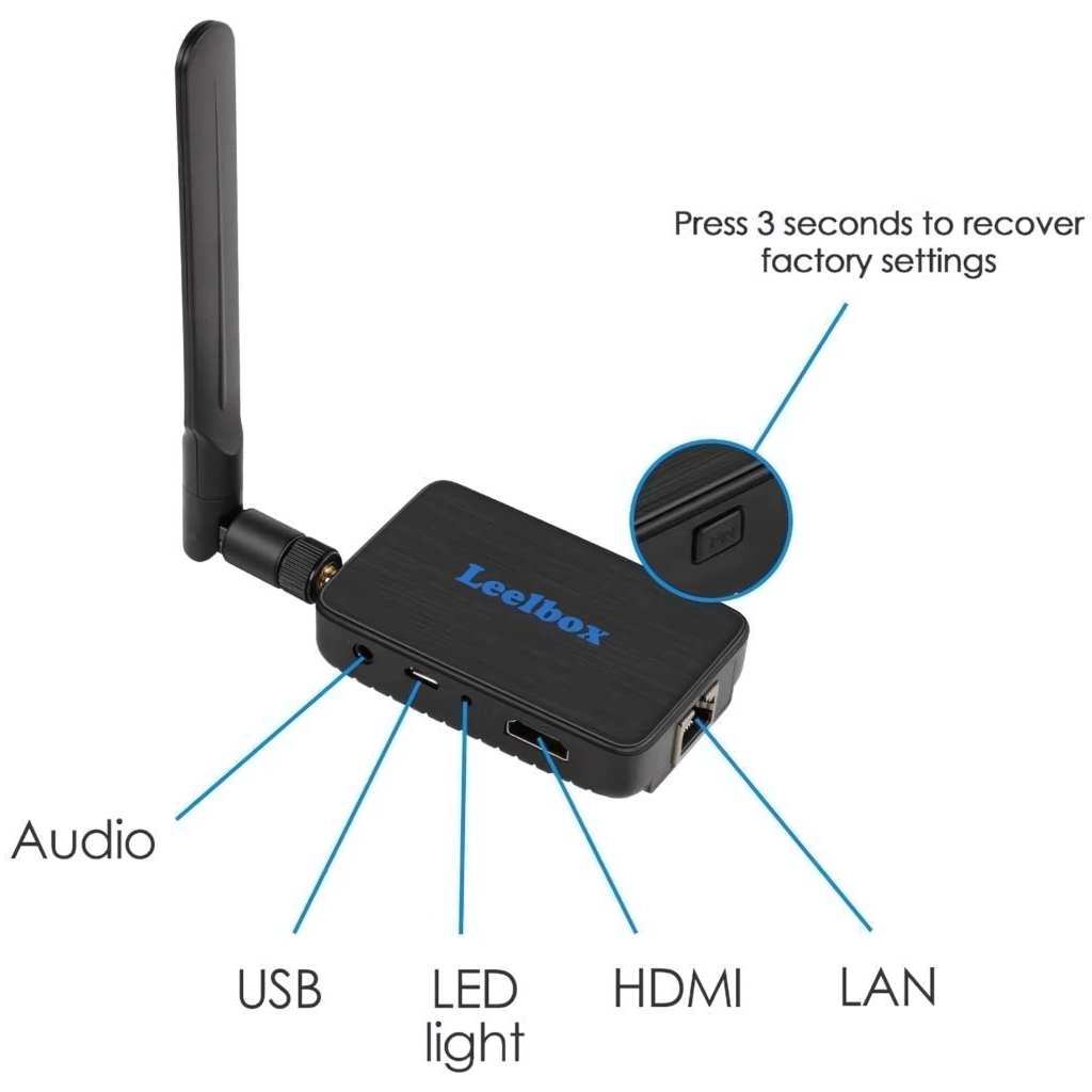 حوّل أي شاشة عادية إلى شاشة ذكية بدون برامج أو تعقيدات! بث مباشر من الهاتف إلى التلفاز أو البروجكتر بجودة عالية وسرعة فائقة.