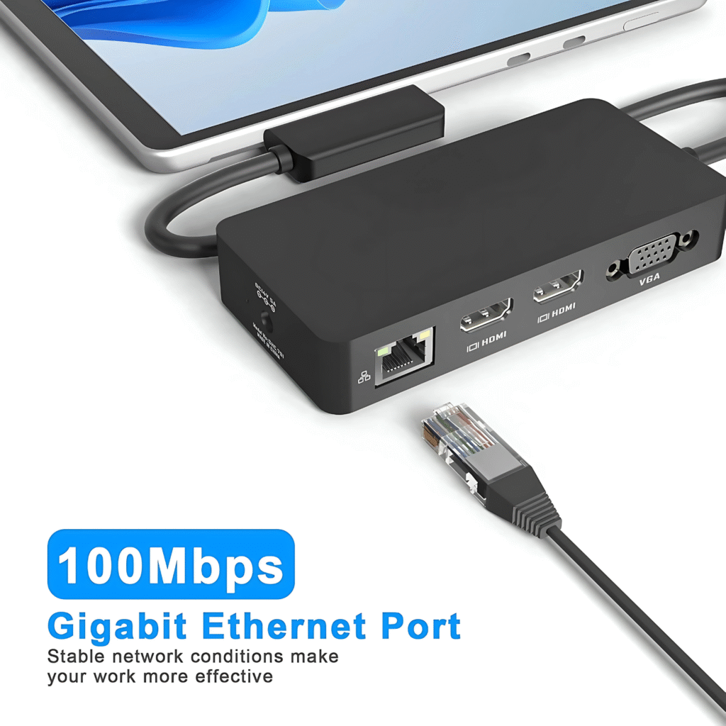 دوك ستايشن 12 في 1 لأجهزة Surface