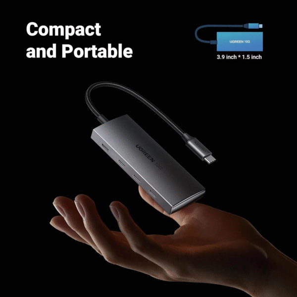 أدابتر UGREEN منافذ USB-C بسرعة 10Gbps