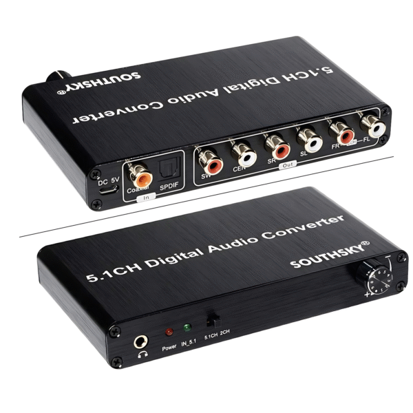 محول الصوت الرقمي SOUTHSKY 5.1CH DAC