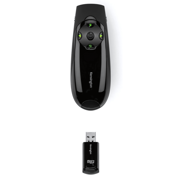 برزنتر Kensington Expert اللاسلكي – بالليزر الأخضر وذاكرة 8GB
