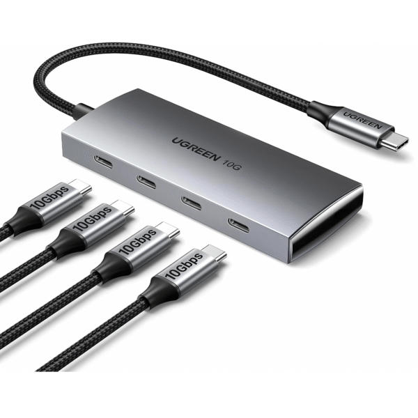 أدابتر UGREEN منافذ USB-C بسرعة 10Gbps