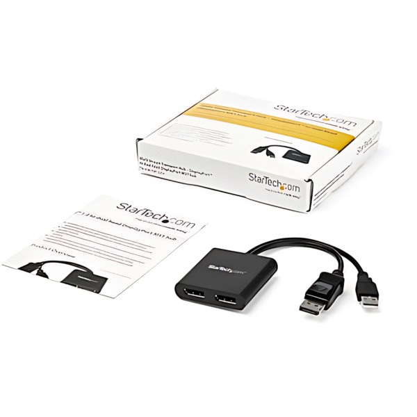 مقسم DisplayPort ثنائي الشاشات MST