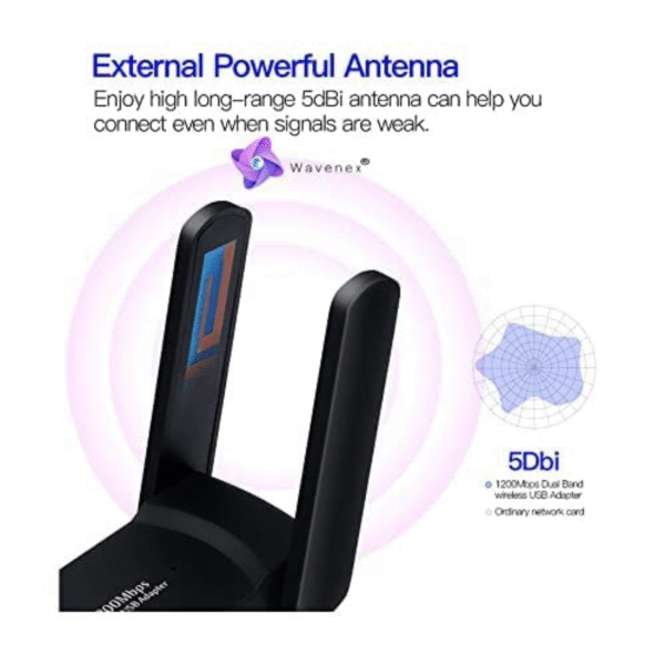 محول واي فاي AC1300 WiFi Adapter