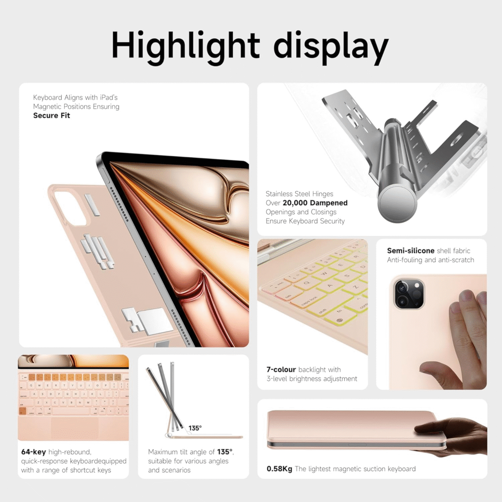 ماجيك كيبورد للايباد 11 و 10.9 – Nimin