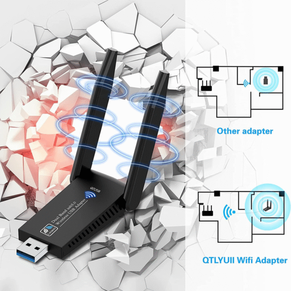 محول واي فاي AC1300 WiFi Adapter