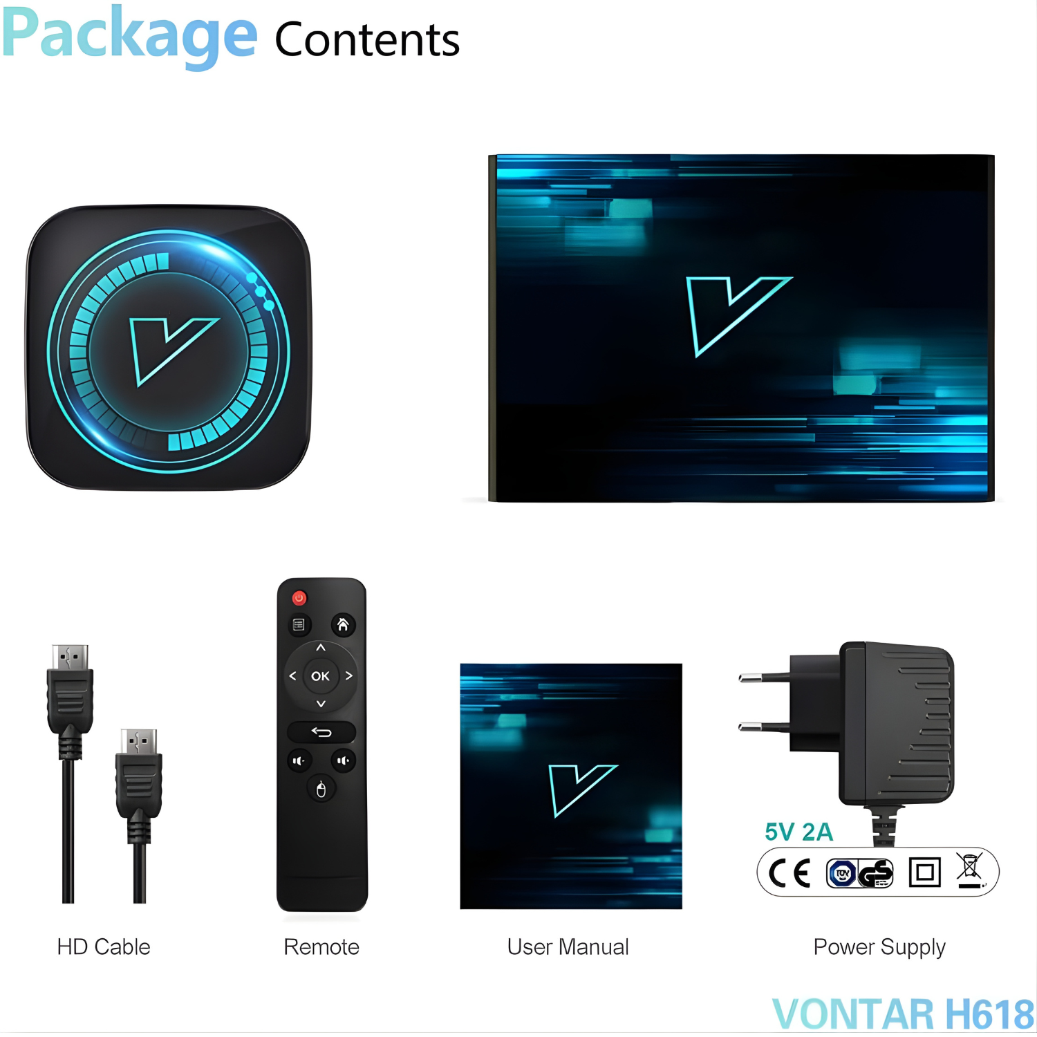 جهاز CHROX Android 12.0 Smart TV Box – تجربة تلفزيونية ذكية بدقة 4K