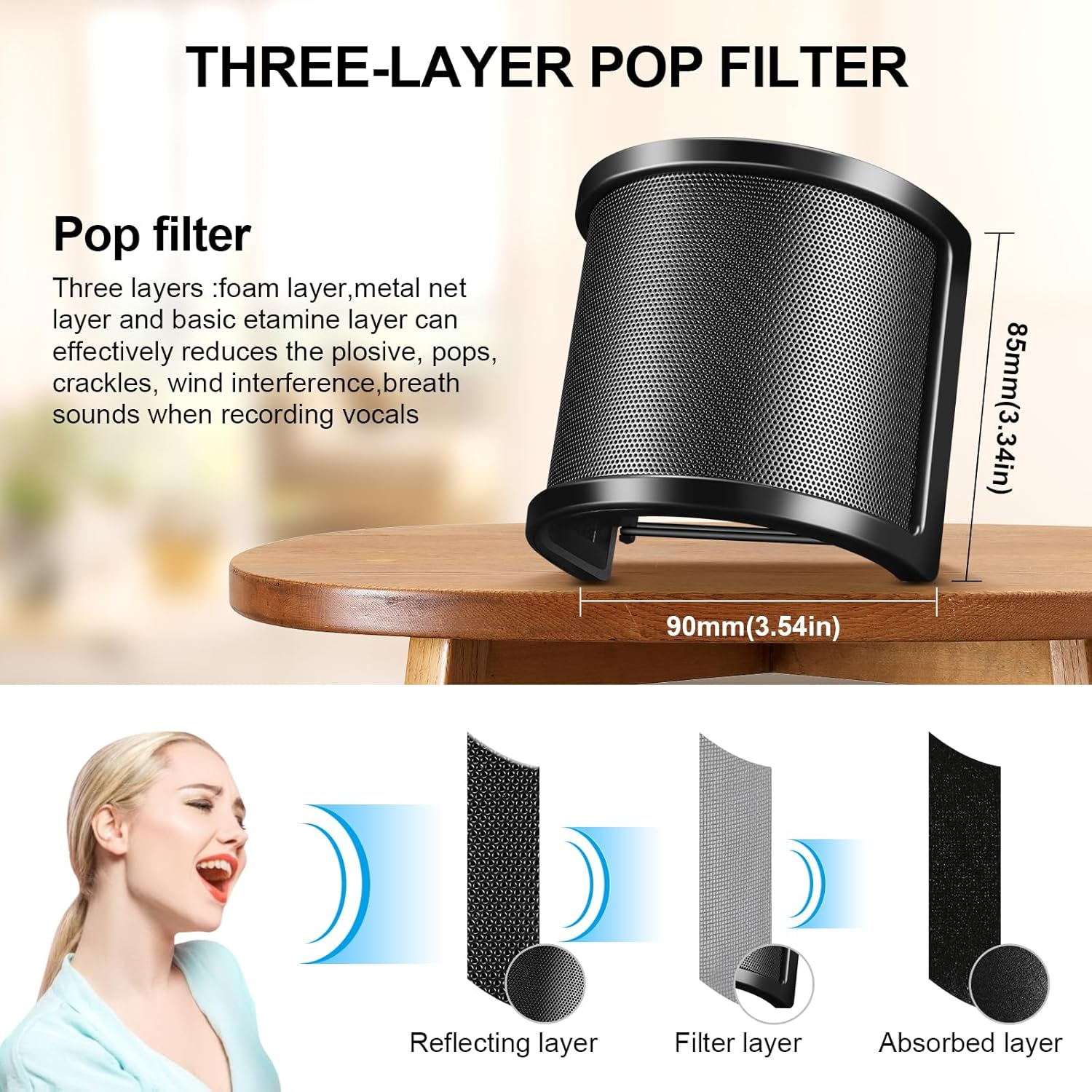 فلتر ميكروفون Aokeo - الصورة 2