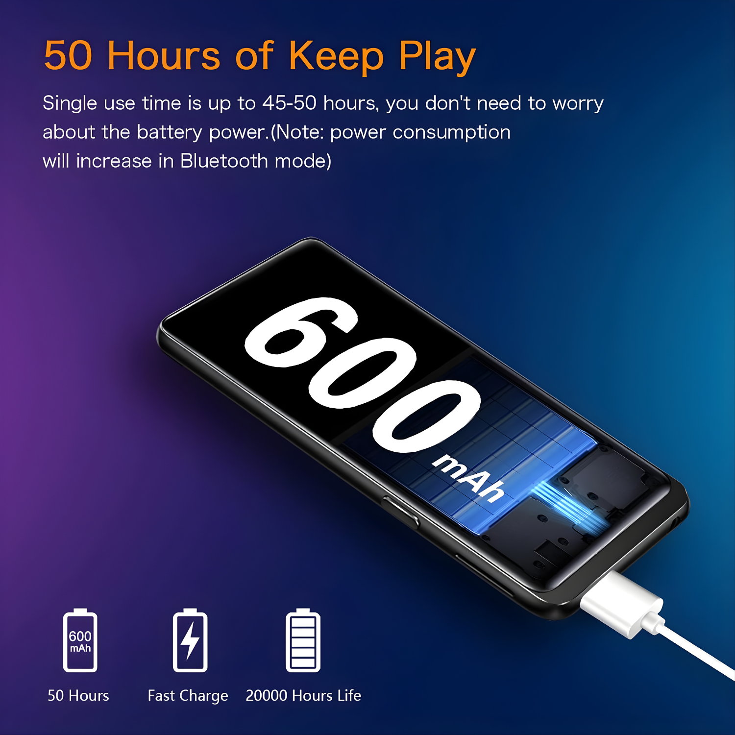 مشغل موسيقى Mibao MP3 بسعة 32GB