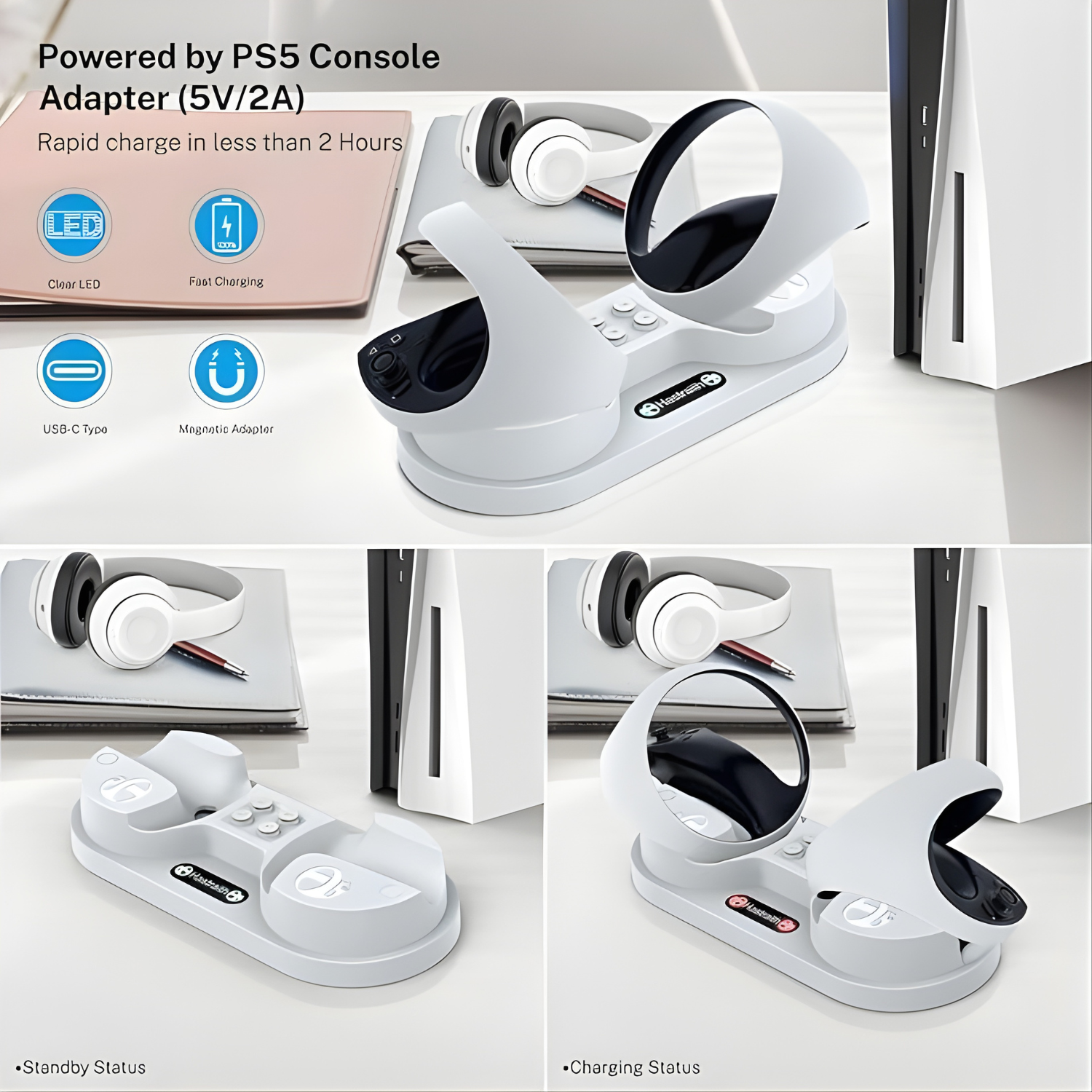 قاعدة شحن Hastraith لجهاز PlayStation VR2