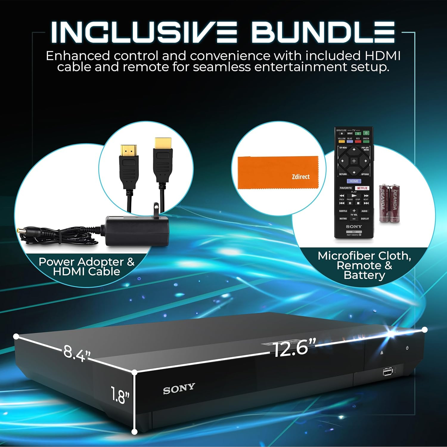 مشغّل أقراص Sony 4K Blu-ray UBP-X700M - الصورة 10