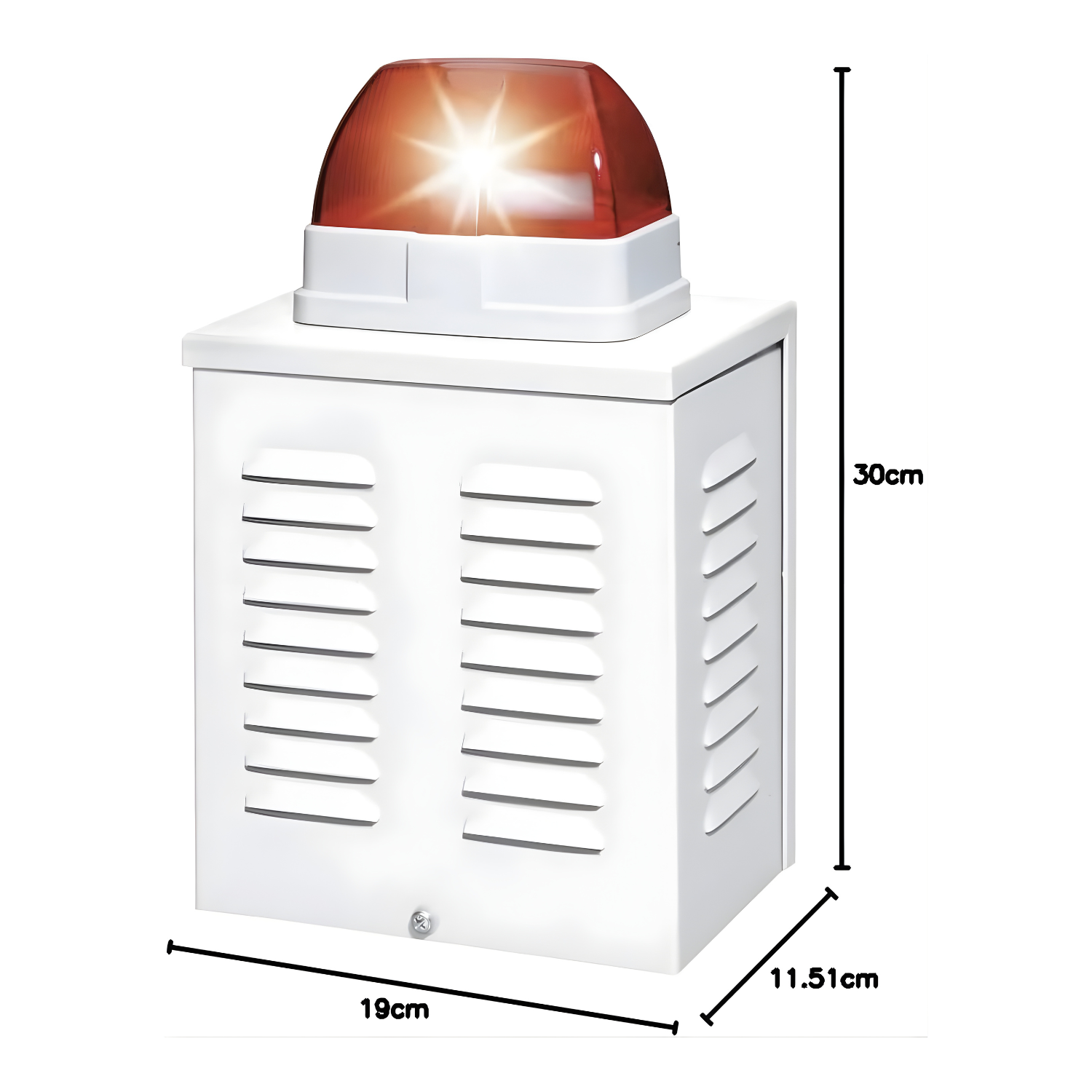 صفّارة إنذار وضوء فلاش من شركة ABUS الألمانية – موديل SG1650