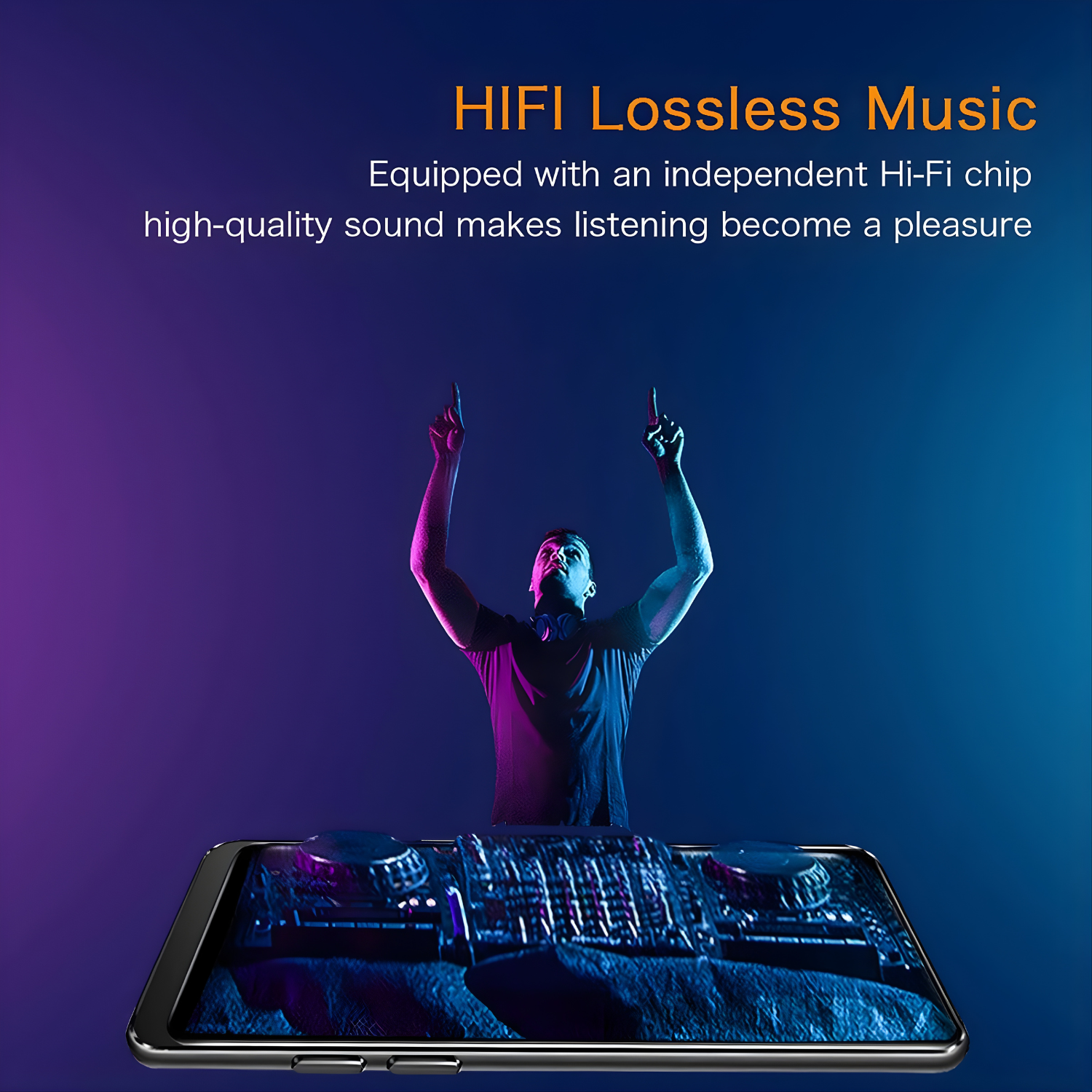 مشغل موسيقى Mibao MP3 بسعة 32GB