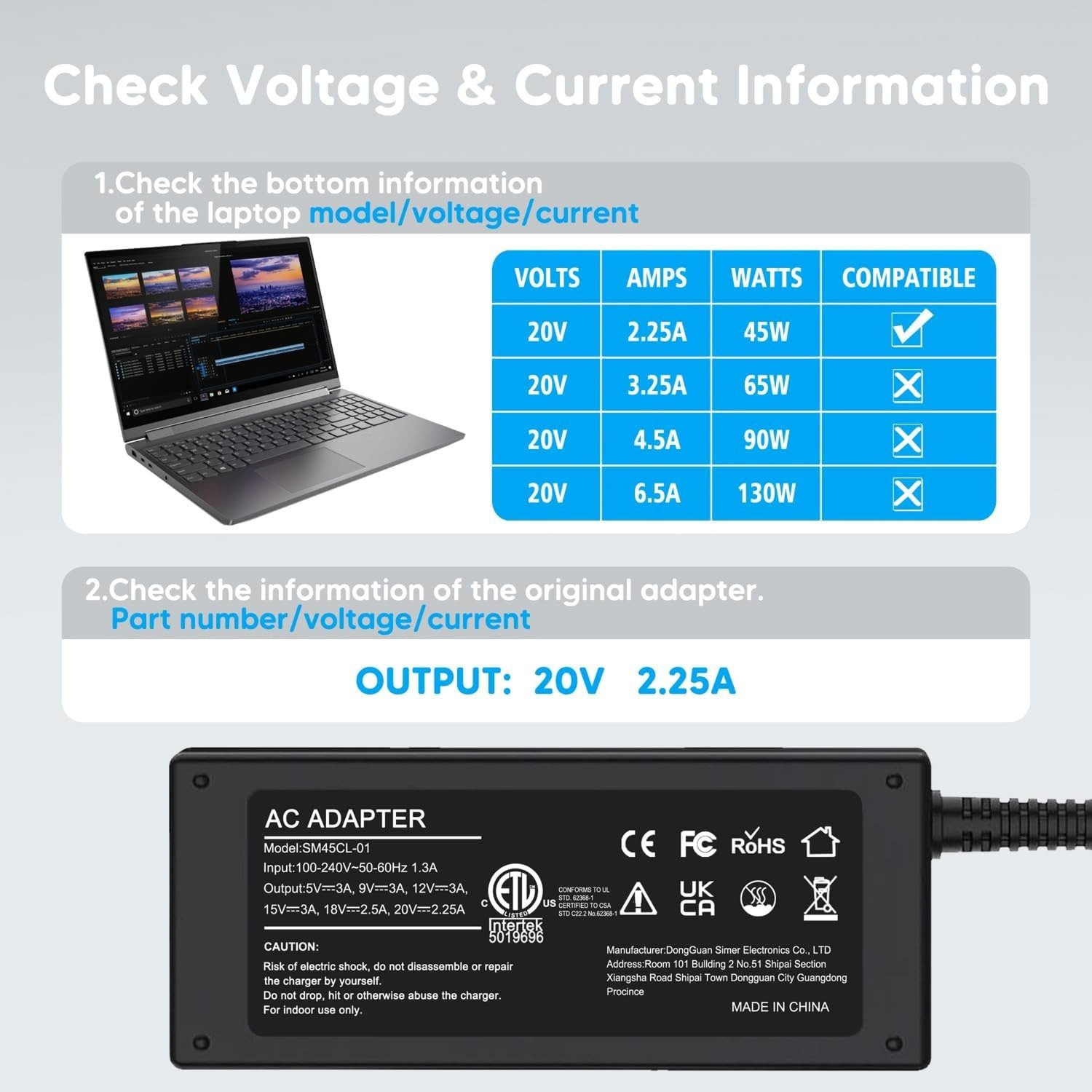 شاحن SiKER Type-C بقدرة 45 واط - الصورة 4