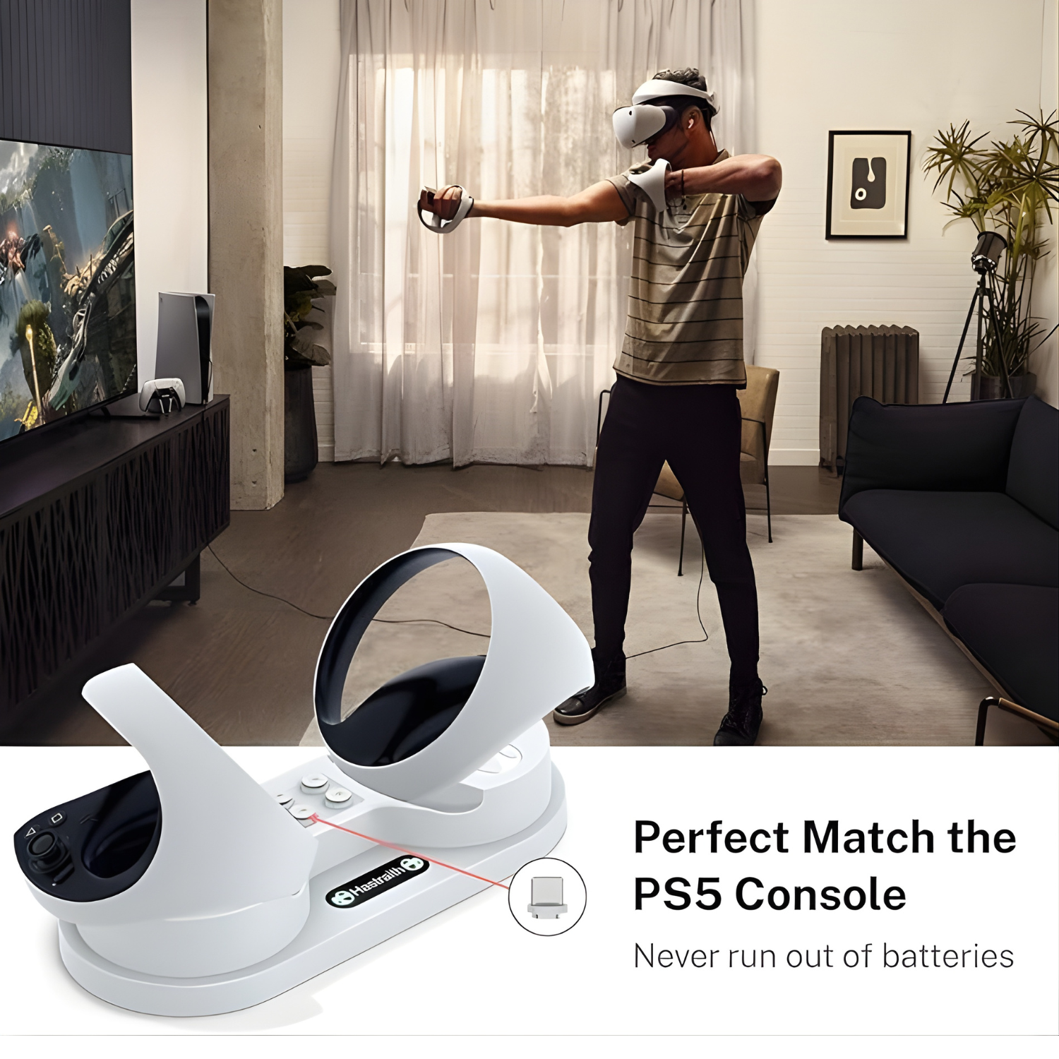 قاعدة شحن Hastraith لجهاز PlayStation VR2