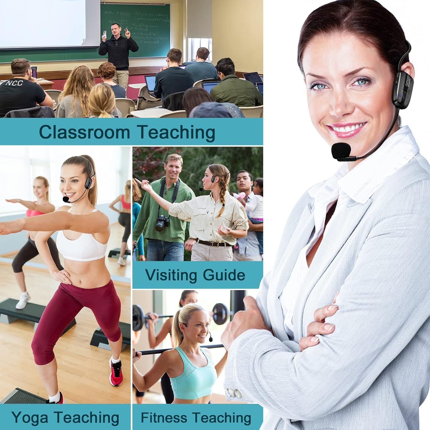 ميكروفون XIAOKOA اللاسلكي بتقنية 2.4G - الصورة 5