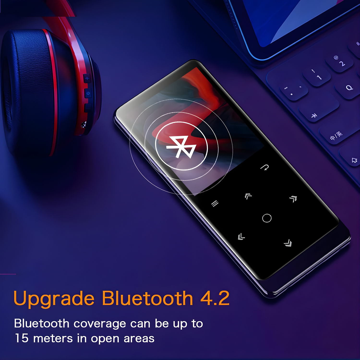 مشغل موسيقى Mibao MP3 بسعة 32GB