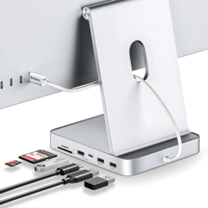 محطة التوصيل Minisopuru USB-C Hub لجهاز iMac 24 بوصة 2021 2023 2024