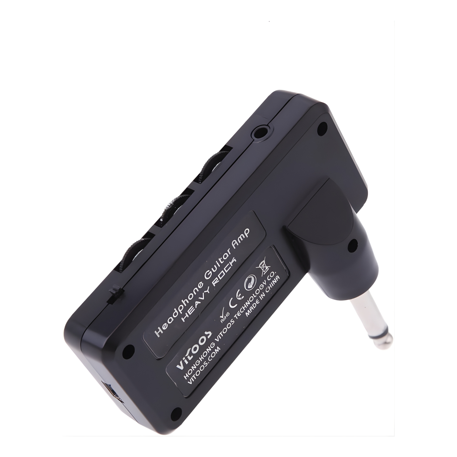 Amplifier سماعة جيتار كهربائي Btuty – مضخم صوت محمول للهيفي روك مع مقبس سماعة