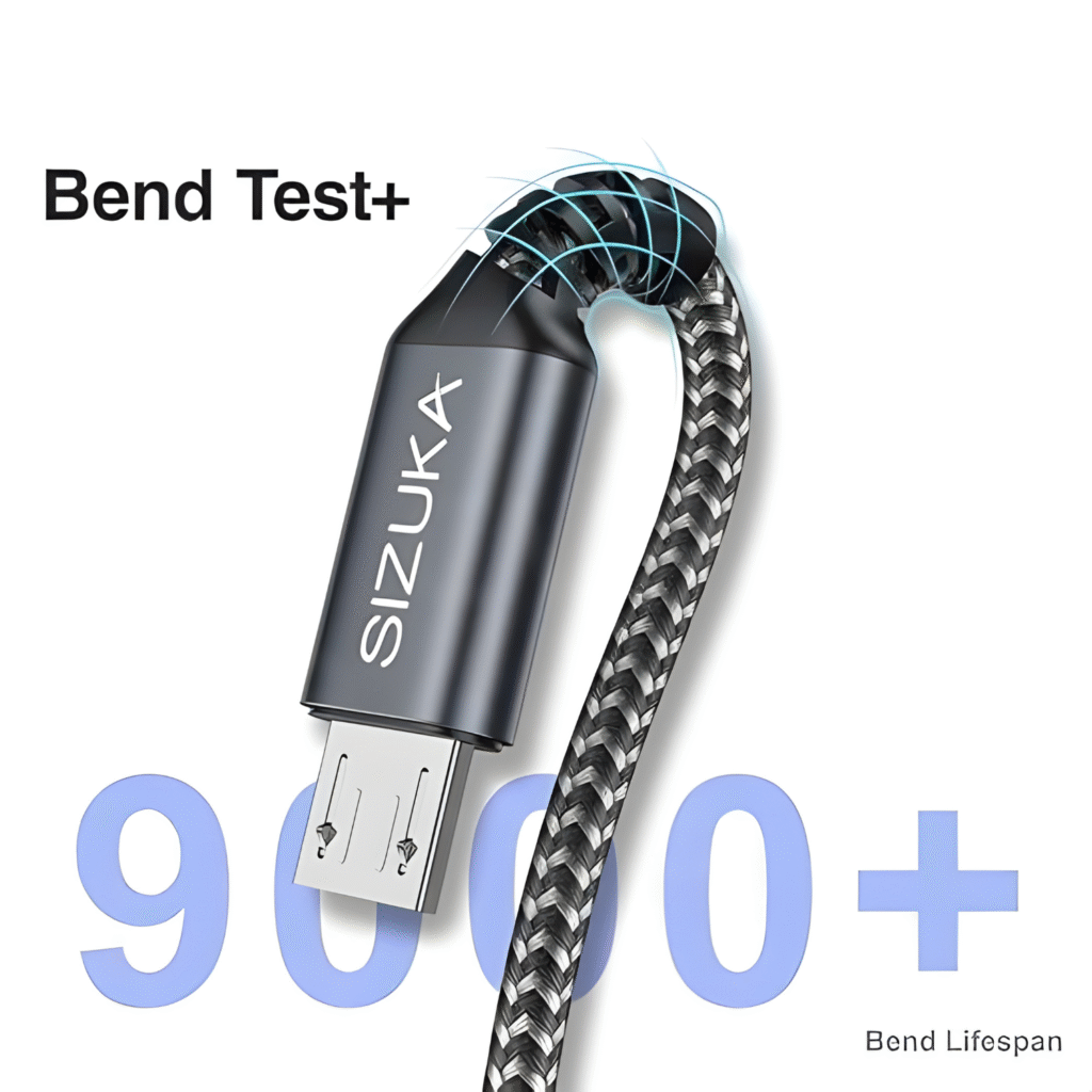 كابل SIZUKA Micro USB – بطول 2 متر (6.6 قدم)