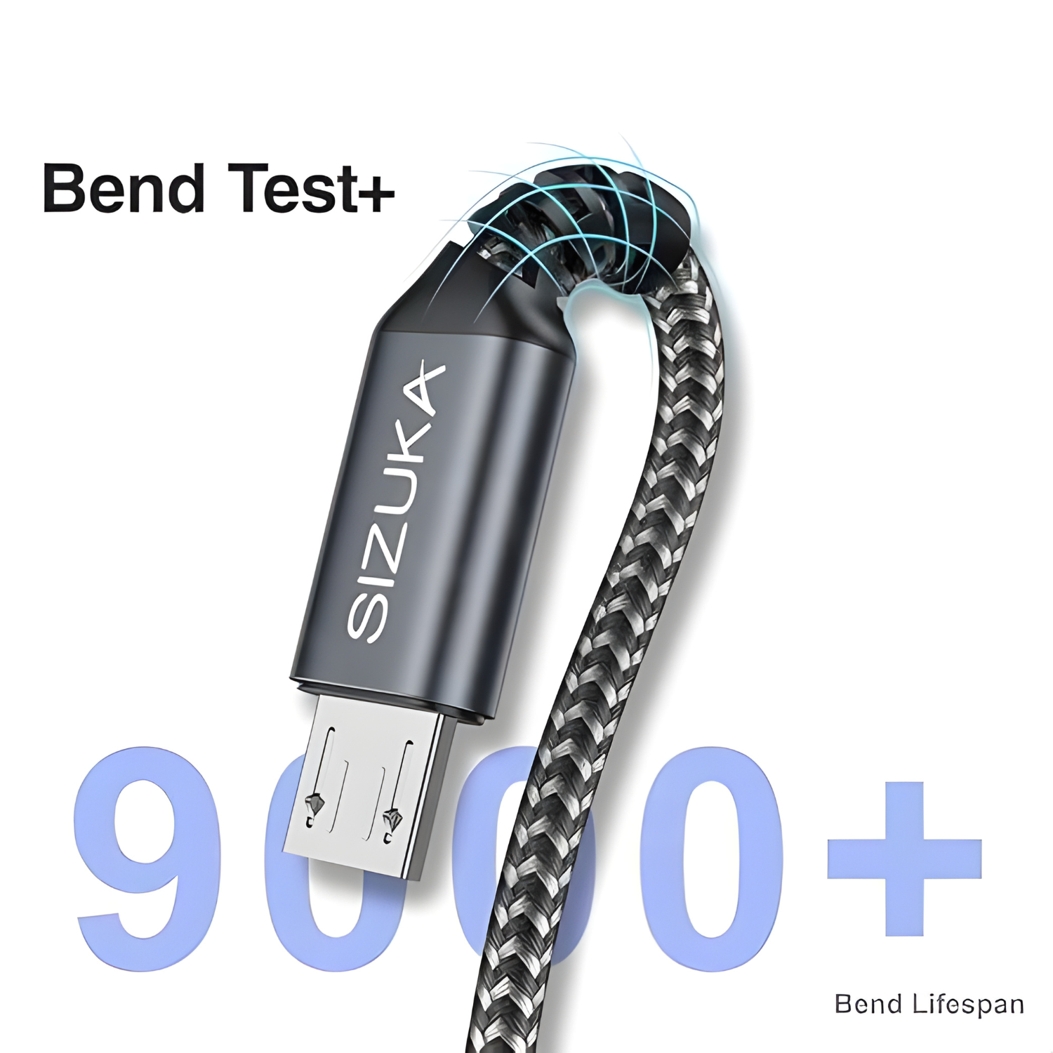 كابل SIZUKA Micro USB – بطول 2 متر (6.6 قدم)