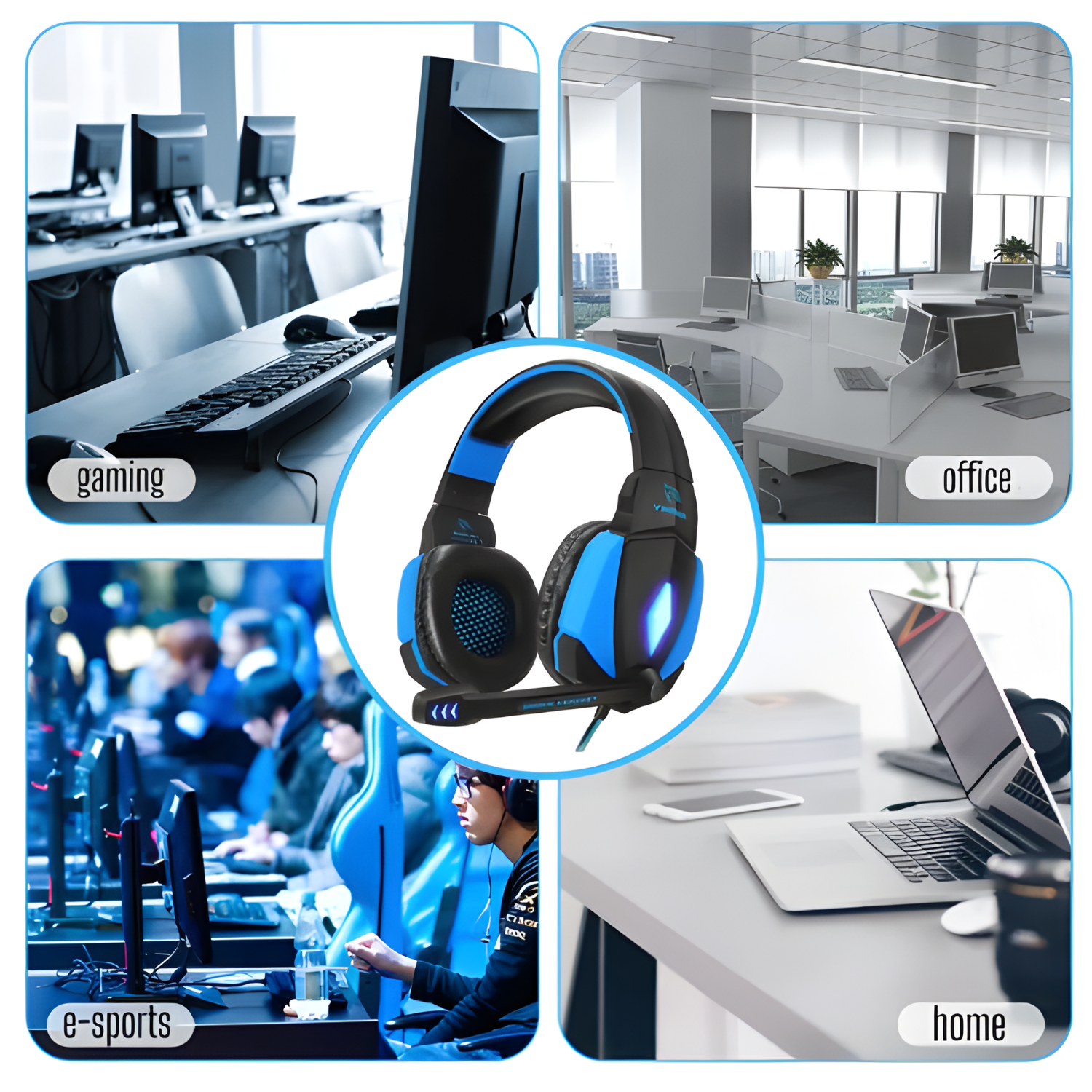 YINSAN TM-3 Gaming Headset – تجربة صوتية غامرة لعالم الألعاب الحقيقي!