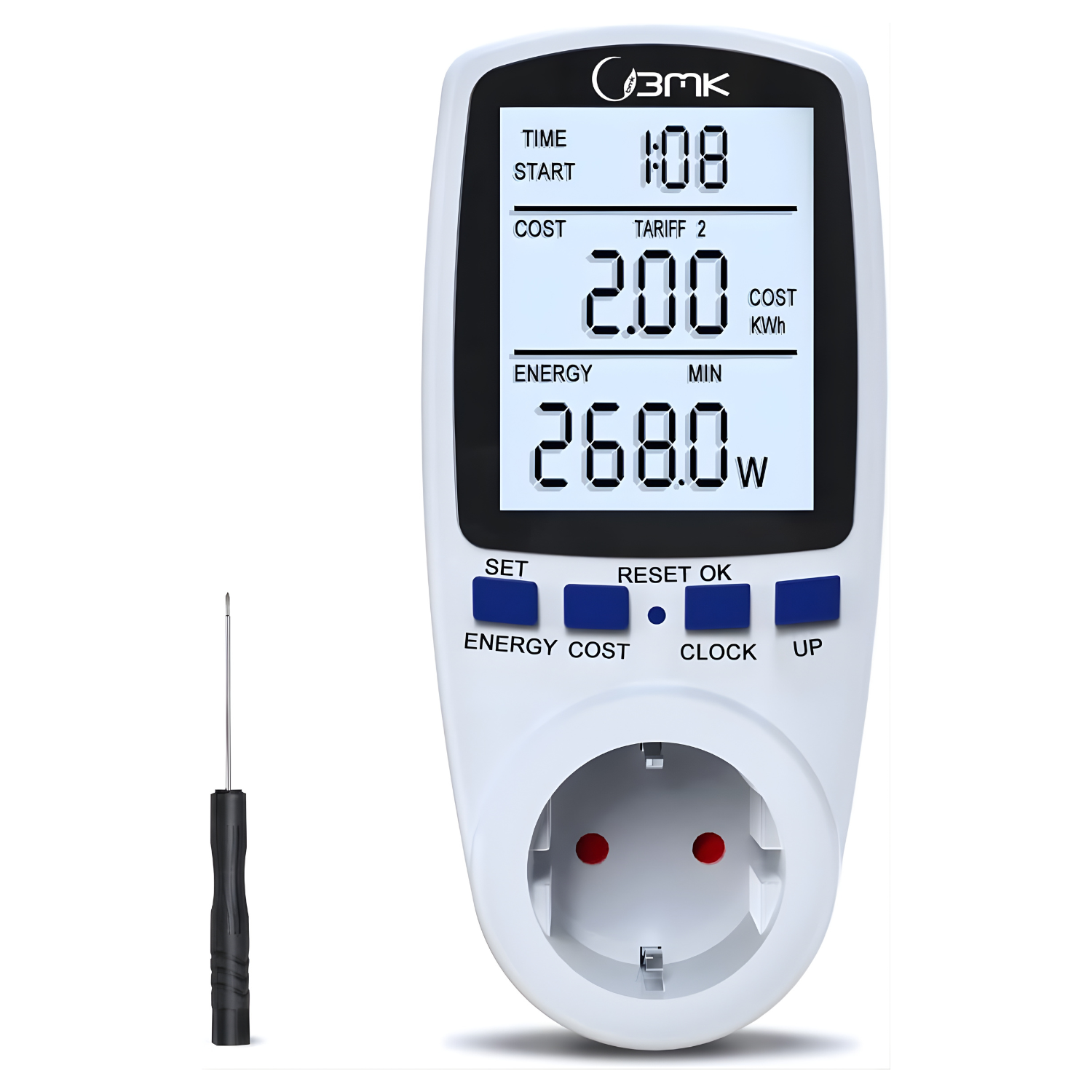 جهاز قياس استهلاك الكهرباء – BMK Energy Meter (3680W)