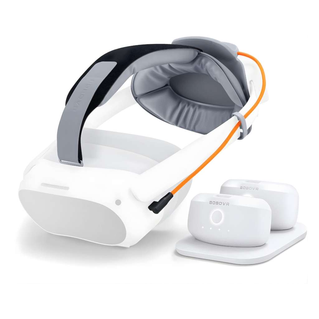 BOBOVR BD2-P4 – مجموعة ترقية البطارية المزدوجة متوافقة مع Pico 4 Pro VR Headset