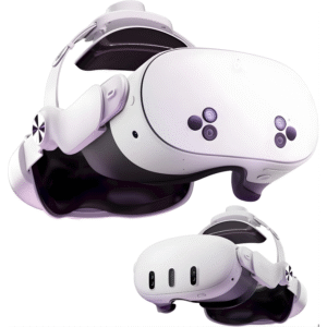 حزام رأس مطوّر خالٍ من الضغط لنظارة Meta Quest 3 / 3S من DESTEK QH3