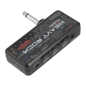 Amplifier سماعة جيتار كهربائي Btuty – مضخم صوت محمول للهيفي روك مع مقبس سماعة