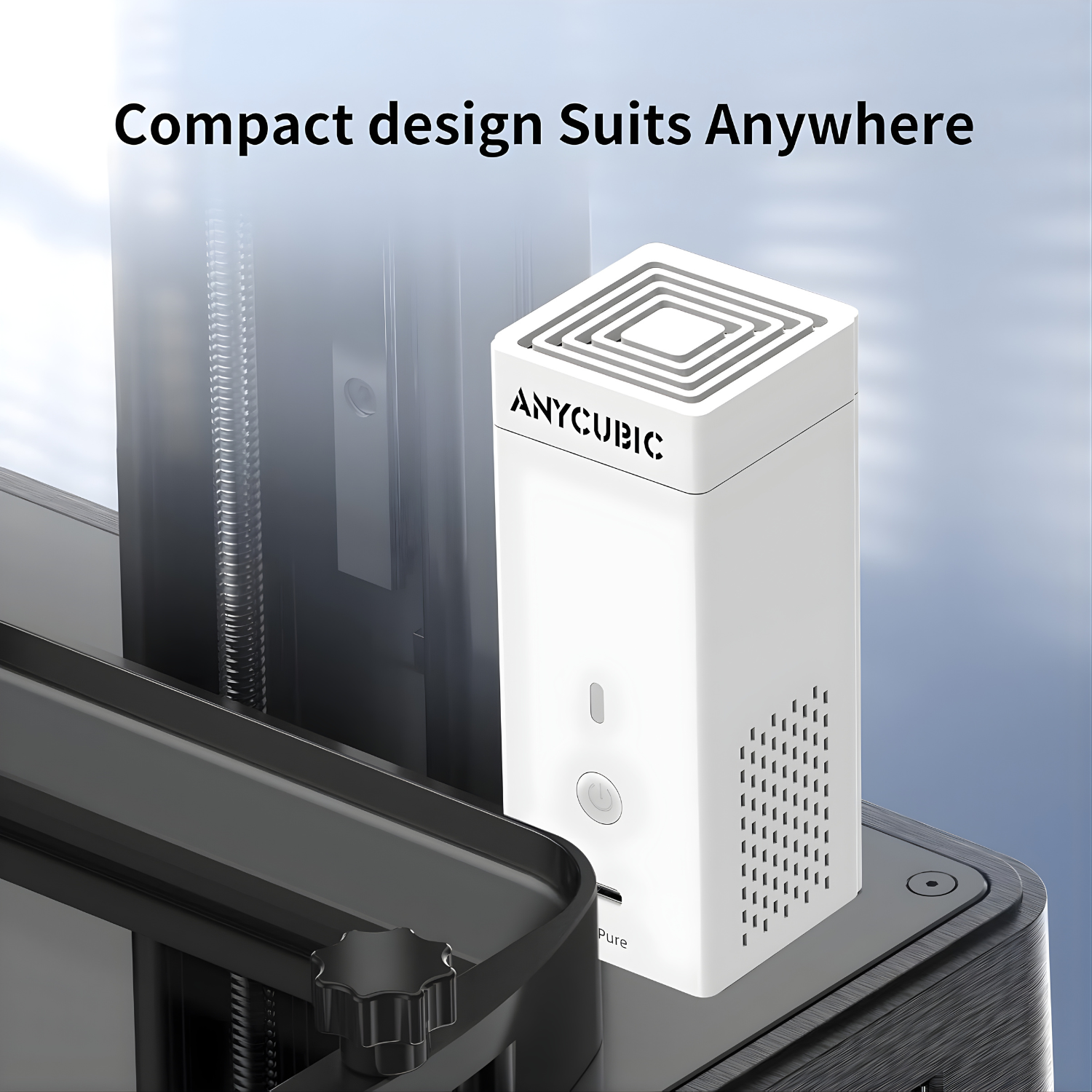 منقّي الهواء Anycubic Mini – باك 2 | فلتر فحم فعّال للطابعات ثلاثية الأبعاد