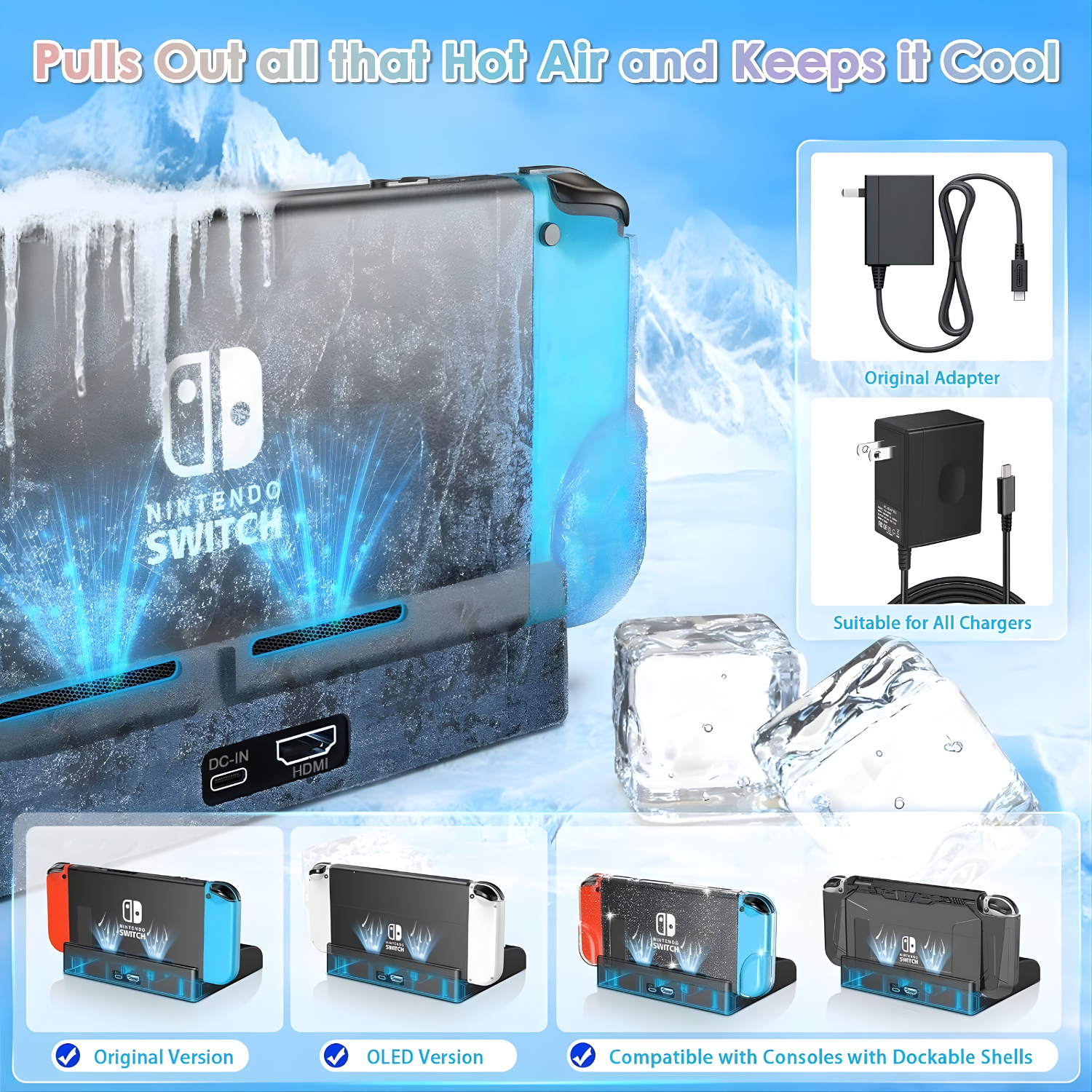 قاعدة Nintendo Switch/Switch OLED - الصورة 5