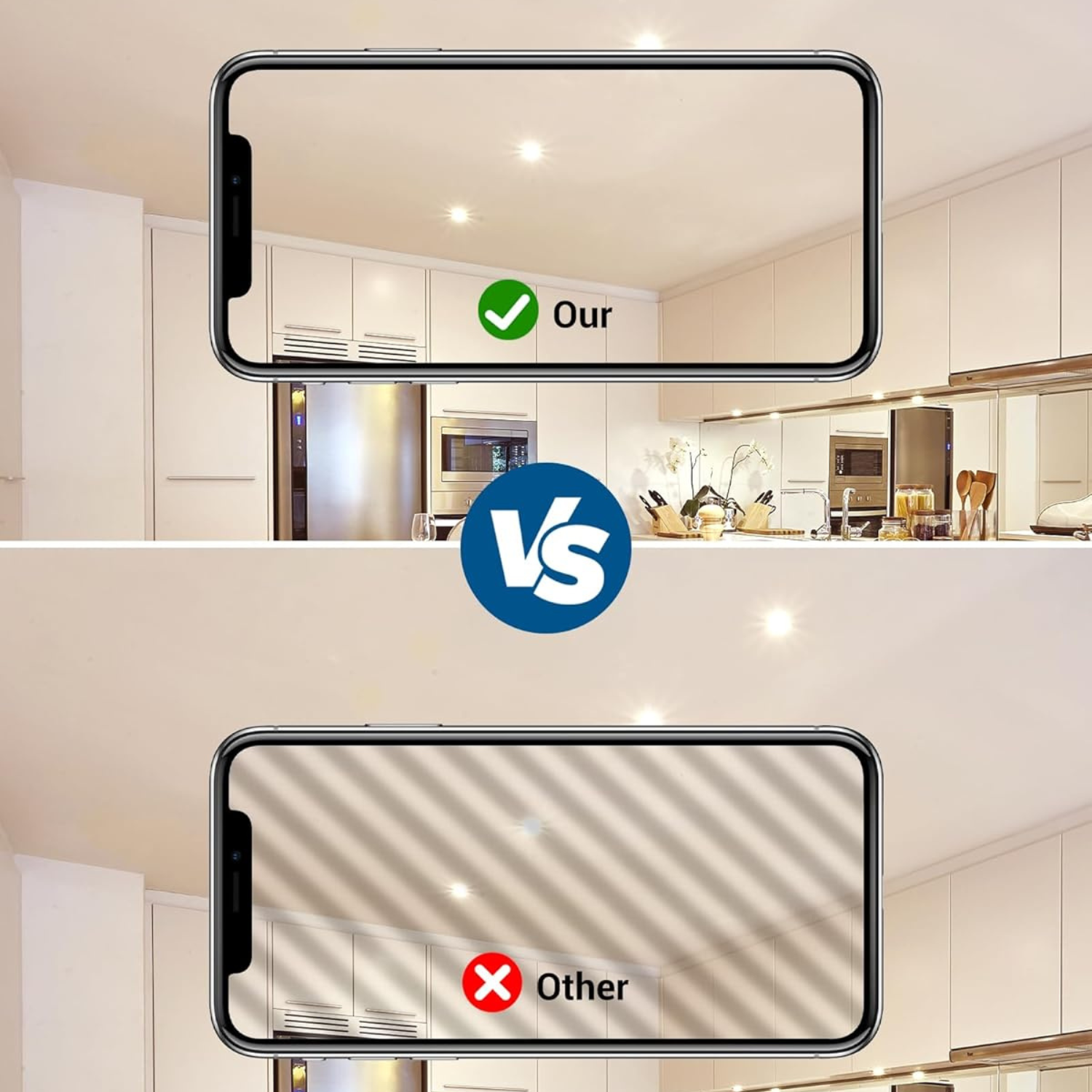 مصابيح LED DEWENWILS GU10 – إضاءة دافئة وقابلة للتعتيم