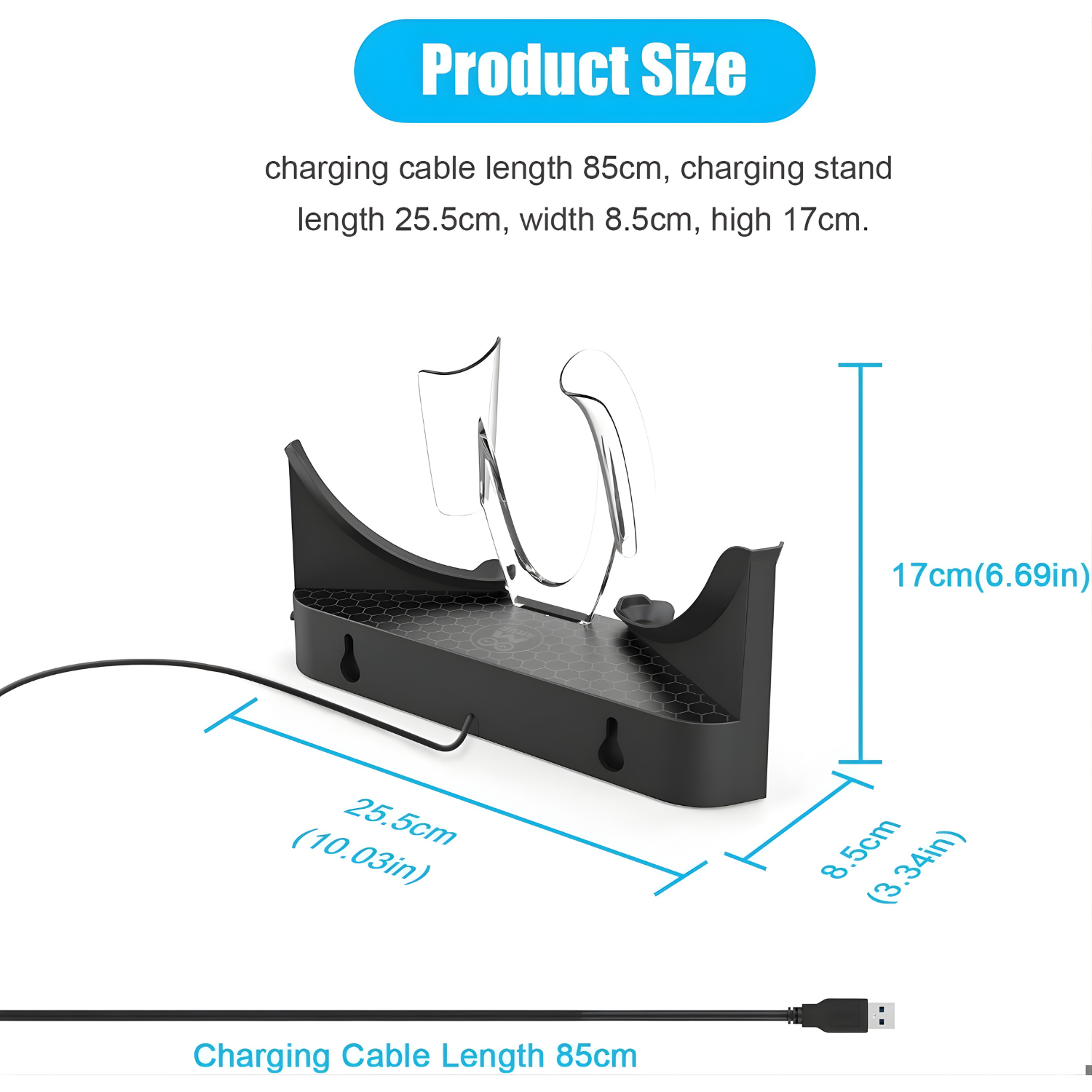 قاعدة AMVR Touch Controllers Storage & Charging Station