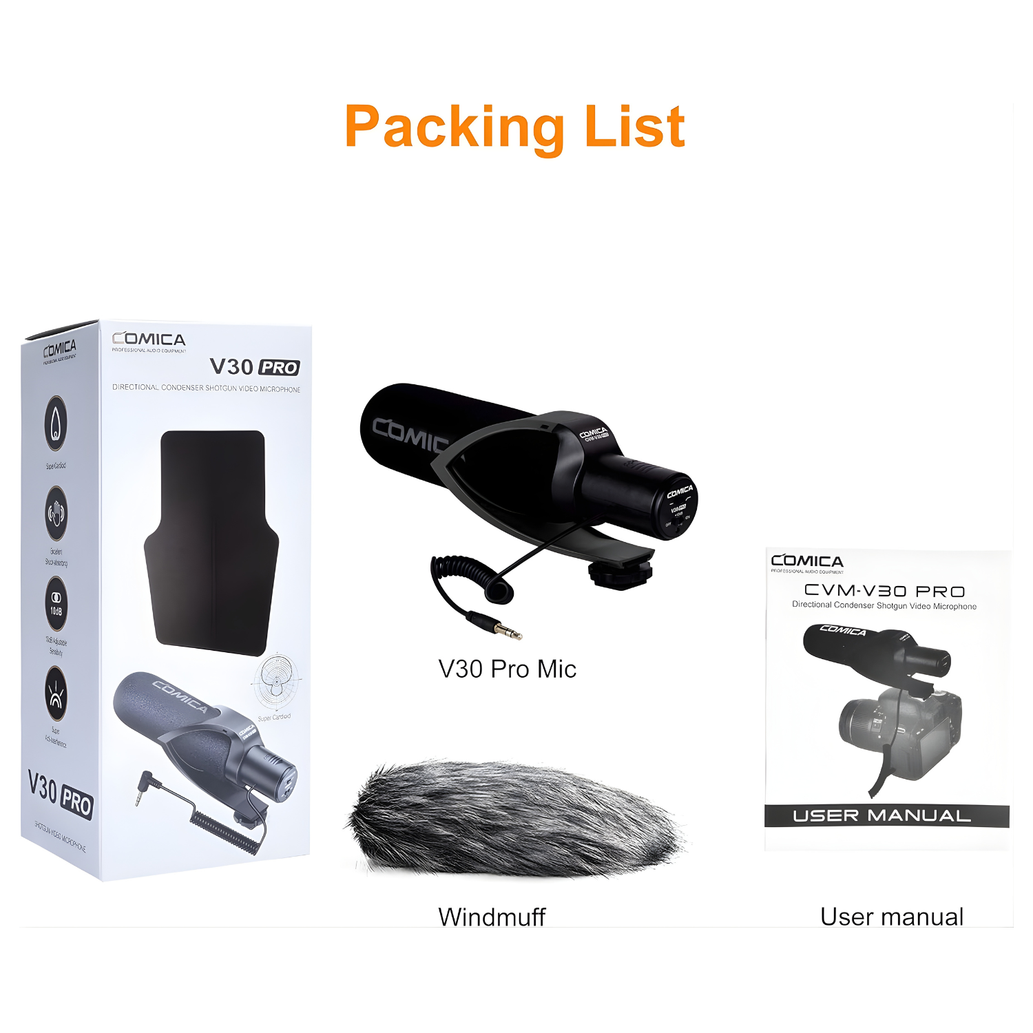 مايك Comica CVM-V30 Pro