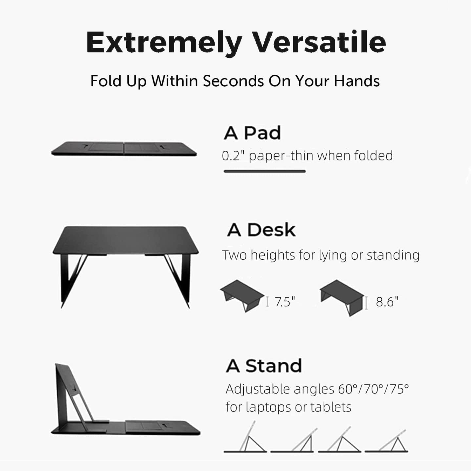 طاولة اللابتوب المحمولة من I-SWIFT – موديل Pi - الصورة 5