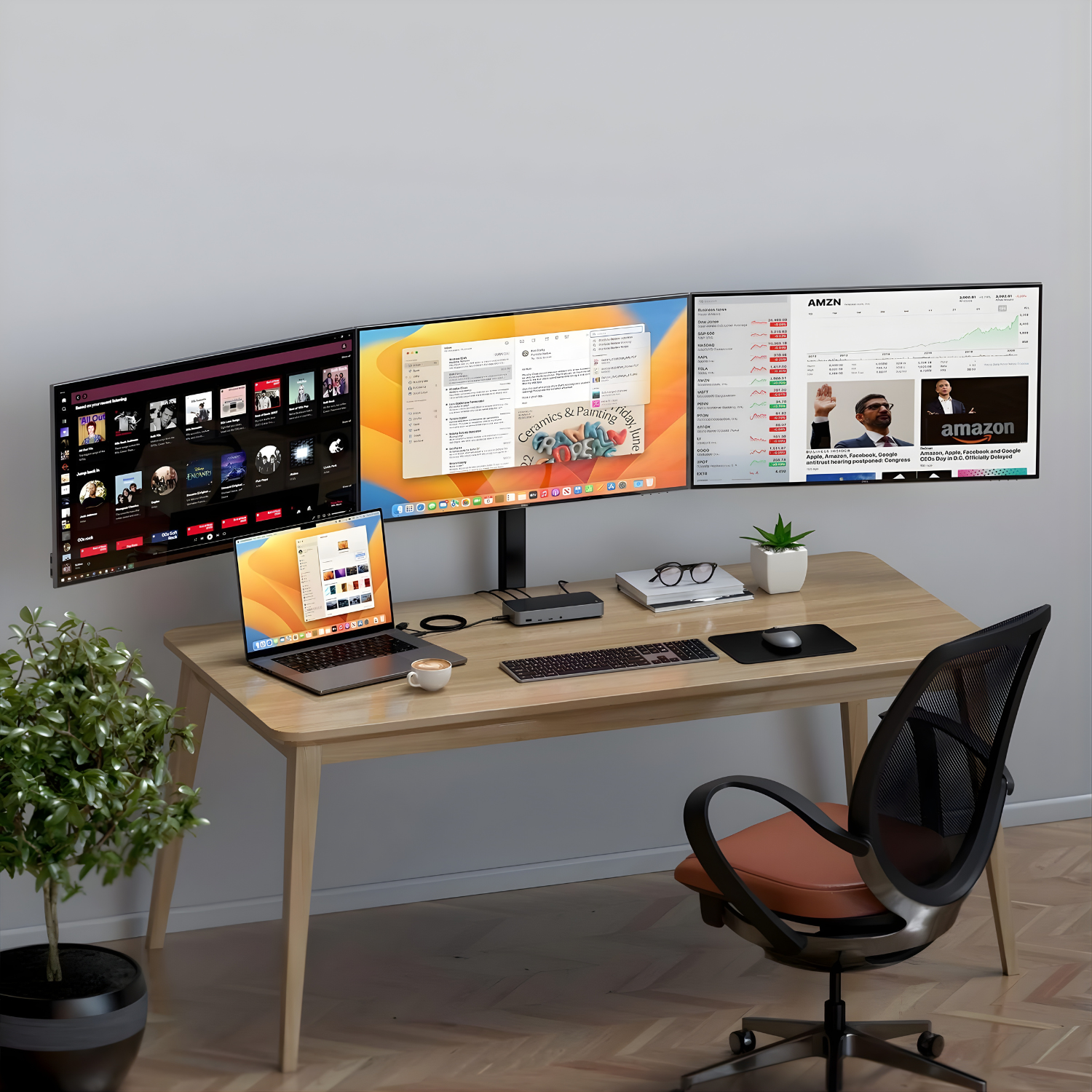 جهاز SATECHI Triple 4K Docking Station - الصورة 6