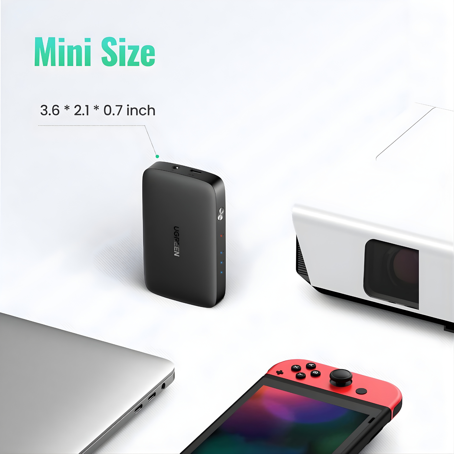 موزع HDMI بثلاثة مداخل إلى مخرج واحد بدقة 4K مع ريموت