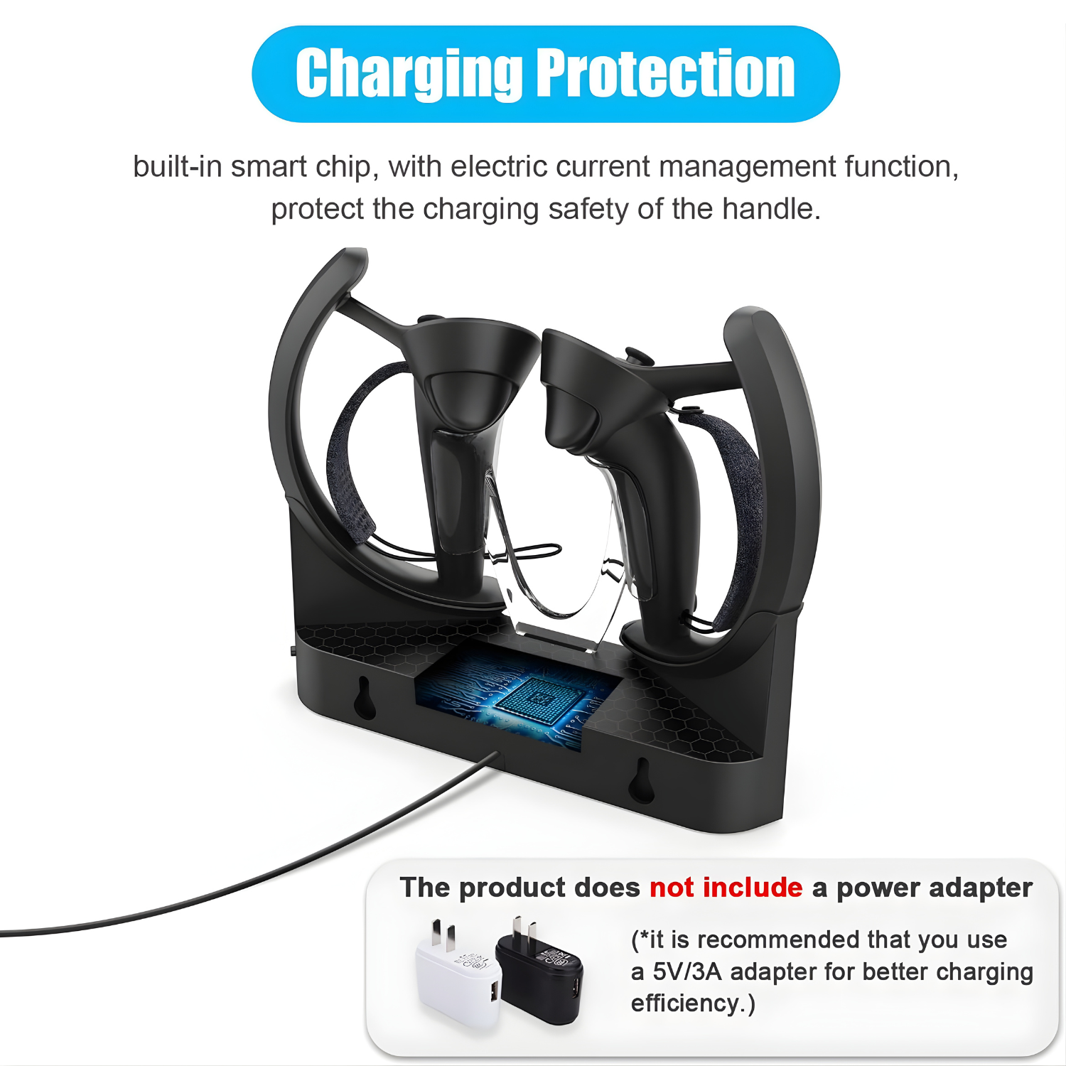 قاعدة AMVR Touch Controllers Storage & Charging Station
