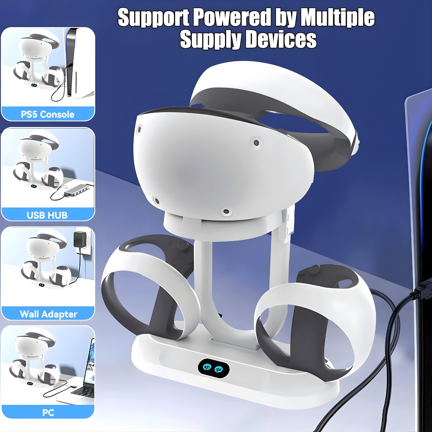 قاعدة شحن يد تحكم PSVR2 من KjH