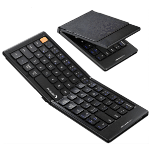 كيبورد محمول ProtoArc XK04 لوحة مفاتيح بروتو آرك قابلة للطي – صغيرة، محمولة، وعملية للسفر