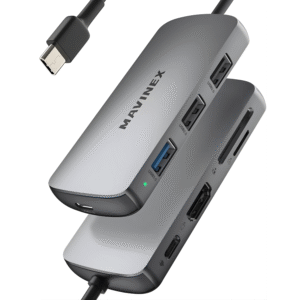 محول MAVINEX USB-C Hub (8 في 1)