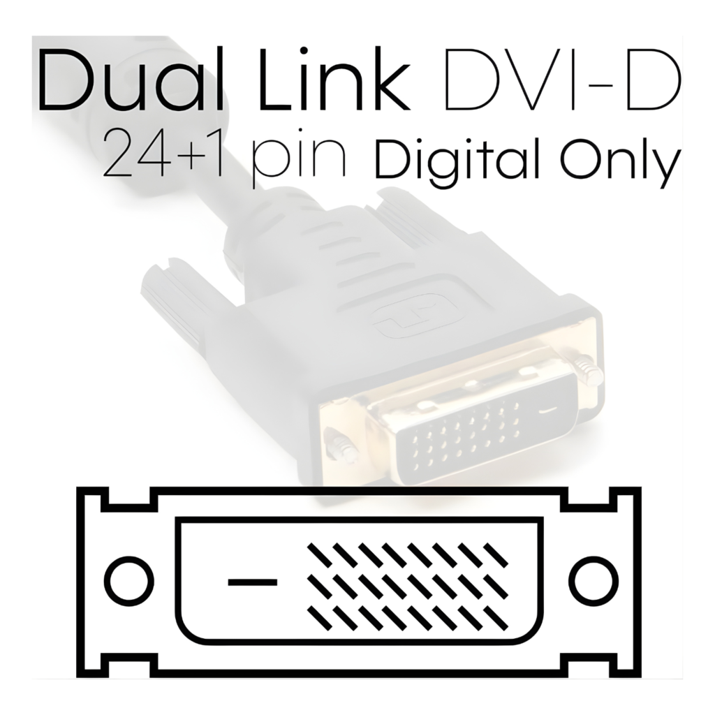  كيبل Cmple DVI-D Dual Link بطول 3 أقدام – أسود
