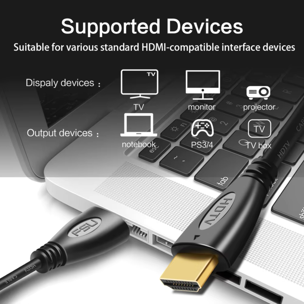 كابل FSU HDMI 1.4 – بطول 3 متر