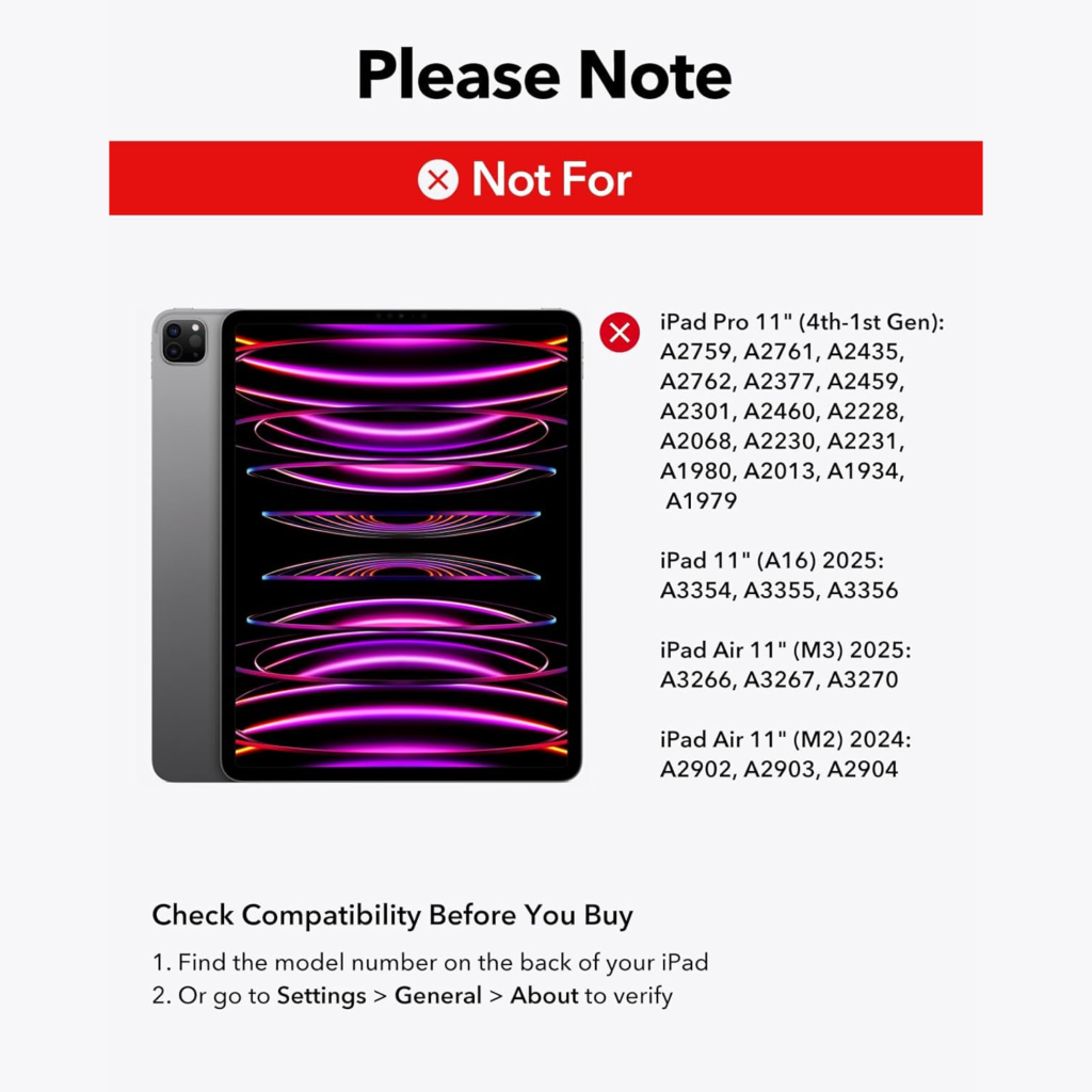 ماجيك كيبورد ESR iPad Pro 11 M5-M4