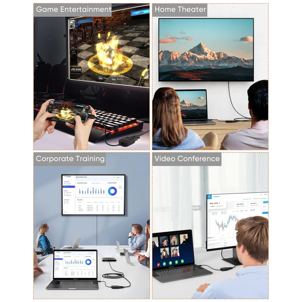 أدابتر  Type C - VGA
