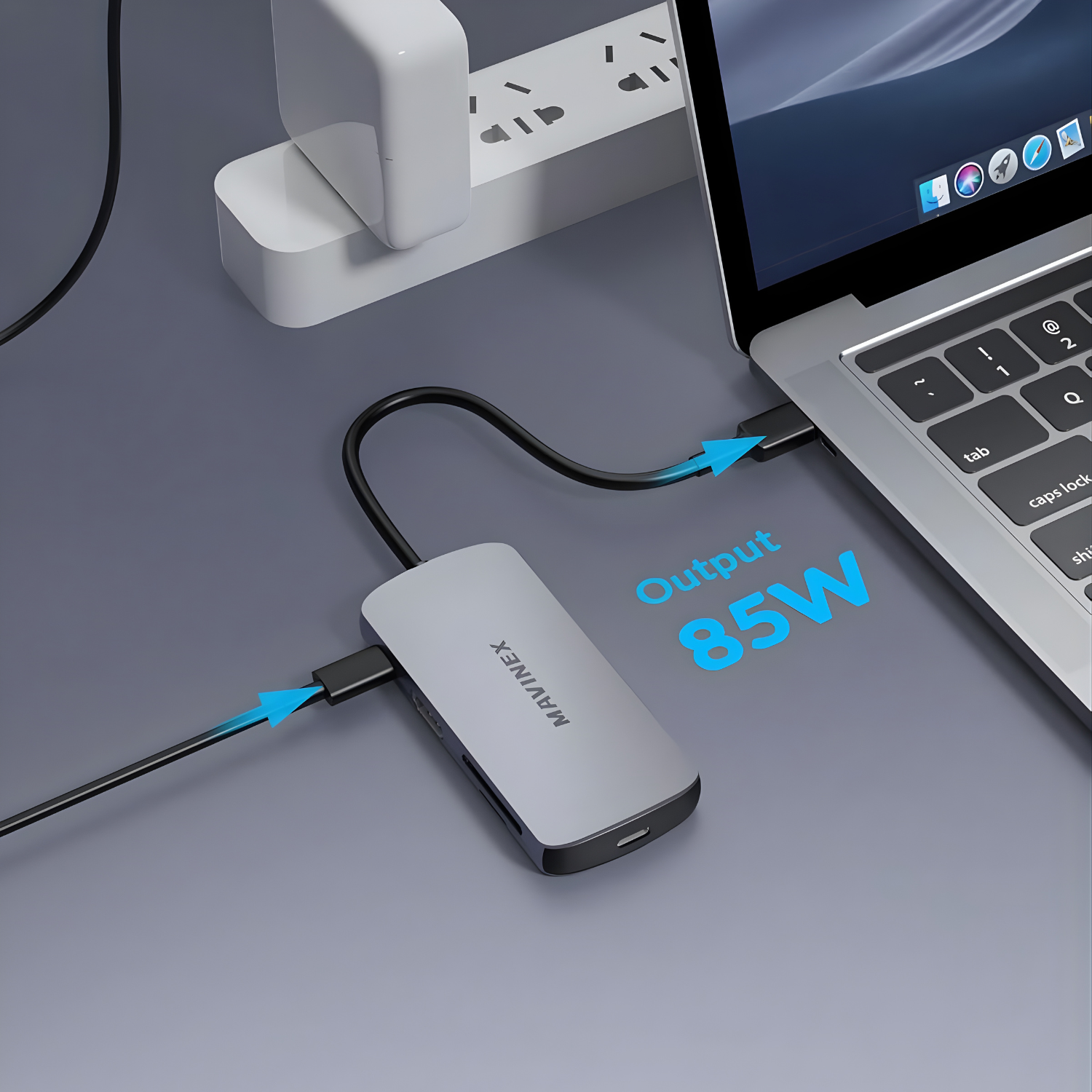 أدابتر MAVINEX USB-C Hub - الصورة 4